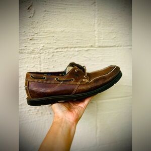 Timberland Men’s Boat Shoes “Kia Wah” Brown Sz 9.5